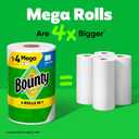 Bounty Select-A-Size Paper Towels, White, 6 Mega Rolls = 24 Regular Rolls