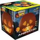 Inflatable Jabberin' Jack 5 Foot Tall Talking Animated Pumpkin with 56 Inch HD Screen and Built in Projector + Speaker Includes 80 Minutes of Content