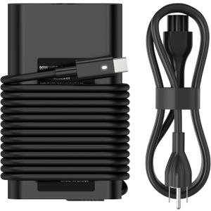 90W 65W USB C Laptop Charger AC Adapter for Dell XPS 13 15 17 Latitude 3400 3500 5289 5300 Latitude 7420 7320 7390 2in1 Precision 3540 3470 Type C Charger Power Cord