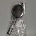 Patelai 3 Pieces Tea Strainers Cocktail Strainer Stainless Steel Fine Mesh Strainer Colander Conical Food Loose Tea Filter Practical Bar Colander Tool