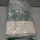 OIAHOMY 108L Extra Large Blanket Basket, 25x16x16 Laundry Basket, Blanket Storage for Living Room, Dog Toy Storage with Handle - Grey & White