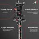 A-Premium Front Struts Compatible with Honda [Sedan] Civic 2016-2018/2020-2021, Insight 2019-2022 - 2x Replacement Suspension Complete Strut Assembly Shock with Coil Spring