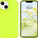 BENTOBEN Compatible with iPhone 14 Case, Liquid Silicone Gel Rubber Bumper Microfiber Lining Hard Back Shockproof Protective Phone Cover for iPhone 14 6.1",Hot Green