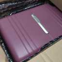 Travelers Club 22" Richmond Spinner Carry-On Luggage, Damson