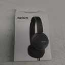 Sony ZX Series Wired On-Ear Headphones, Black MDR-ZX110