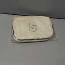 2025 Graduation Gifts for Her Women Girls,Personalized Belt Bag Waist Packs Trendy Fanny Pack Crossbody Bags,Initial White A,Cream Bag