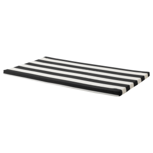 Black-White Mattress 19"x35.5"x1"