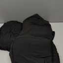 6 Pack Stretch Spandex Table Covers for 6 Foot Tables - 6 FT Universal Rectangular Fitted Tablecloth Protector for Wedding, Banquet, Party (Black, 72 Length x 30 Width x 30 Height Inches)