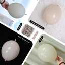 Beige Quick Link Balloons - 60PCS Linking Balloons for Wedding, Birthday, Baby Shower, Engagement, Graduation Party Decorations (10inch)