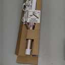 Conair Double Ceramic 1Inch Curling Iron, 1Inch Barrel Creates Classic Curls, Hair Curler for Use on Short, Medium, & Long Hair, White/Rose Gold