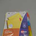Avery Binder Dividers - 5-Tab Insertable Multicolor Big Tabs for Binders, 1 Set of Dividers (11109)