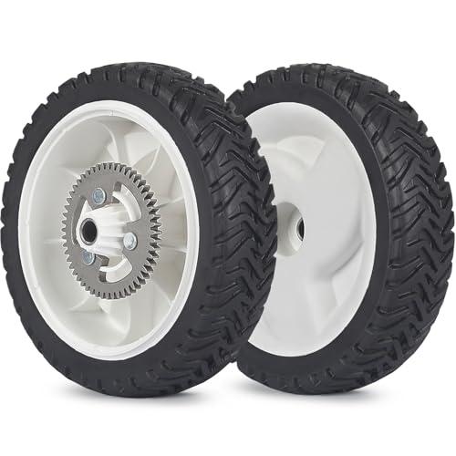 GICOOL 105-3036 105-3024 105-3025 Rear Drive Wheels, 8 Inch Wheels Fit for 20041 20066 20017 20068 20073 Recycler Self-Propelled Push Mower, Pack of 2