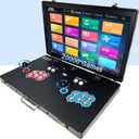 23000 in 1 Portable 3D Arcade Game Console 27-inch HD Screen Dual Players Pandoras Box RK3288 Retro Video Game Machine Metal Box Search/Hide/Save/Load/Pause Games