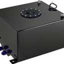 EVIL ENERGY 10 Gallon Fuel Cell Gas Tank Aluminum with Level Sender Black Street Drift