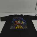 Cat Wars for Cat Lovers Perfect Funny Gift T-Shirt (Small, Black)
