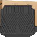 3W BMW X5 Cargo Liner 2019-2024 2025 2026 All Weather TPE Trunk Mats Custom Fit Heavy Duty(Not for Hybrid and with Side Netting Kit)