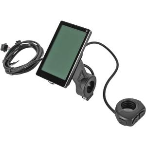 Electric M5 LCD Display, ABS, Switch Buttons, Lightweight Speedometer, Power Indicator, 31.8mm 22.2mm, Compact Portable, for E Bikes Scooters