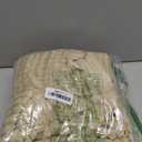 Puncuntex Flannel Fleece Beige Throw Blanket 50"60",Super Soft Plush Cozy Blanket with 3D Jacquard Square Grid Design Luxury for Couch Sofa Chair,Khaki