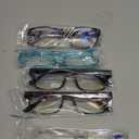 Gaoye 2.5 Professional Reading Glasses for All Day - FSA-HSA - Computer Readers with Blue Light Protection (A1-5 Pack Mix Color)