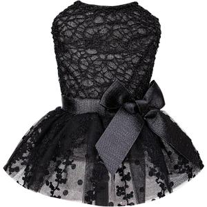 CuteBone Dog Birthday Dress Girl Puppy Skirt Tutu Cat Wedding Outfit Pet Party Clothes for Small Dogs Costume DD15M (Medium)