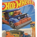 Hot Wheels Terra-Tracktyl, Hot Wheels Race Series Edition 2024 Deora III White #221, Hot Wheels Road Bandit Bus Orange Diecast, Pack of 3