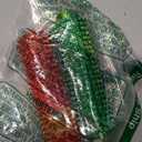 Button Click, Spinners, Pain Stim Fidget Toy, 3-in-1 Design of Little Ouchies Fidget, Mini Fidget Toy for Adults, Spiky Grippie Stim Keychain for Anxiety Relief (2pcs Red & Green)