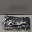 Boat Dock Lines  Heavy Duty Nylon Rope, 5/8 Inch x 15FT Docking Cord, Secure Mooring Strength, Weather Resistant Function, Marine Accessories for Anchoring Sailing Yachts, 1 Pack Outdoor Use (15ft (4.6m) black 1 + 304 stainless steel buckle)