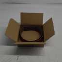 Threshold Ramps for Doorways Self-Adhesive Rubber Ramps for Door Threshold Rubber Door Threshold Ramp for Wheelchair Stroller Scooter Reducer Ramp (Brown, 2 Wide x 3.3' Long)