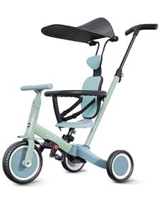 Newyoo TR009 6-in-1 Tricycle for Toddlers 1-3, Toddler Bike, Birthday Gift