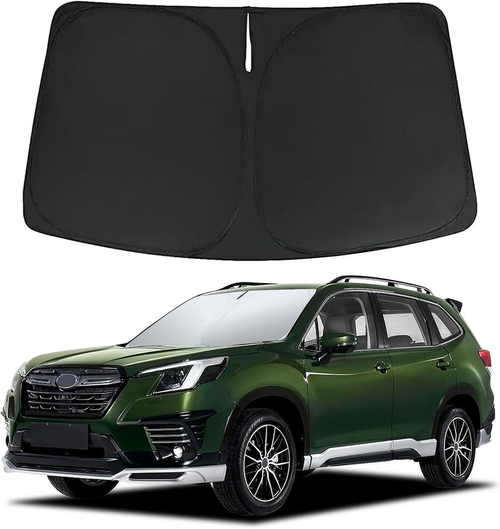 Sun Shade Compatible with Subaru Forester SUV Accessories 2020-2025,Reflective 310T Material Fit Subaru Forester SUV Sunshade, Car Sun Visor for car Windshield Protector Blocks UV Rays