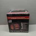 6 in 1 Jump Starter with Air Compressor 260 PSI Tire Inflator,Upgraded 1800A Peak 12V Portable Car Battery Jump Starter,400 Watt Inverter Power Station with AC/DC/USB Outlets (8.5L Gas/6L Diesel)