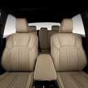 Custom Fit Camry Seat Covers for 2025 2026 Toyota Camry XLE XSE - Beige