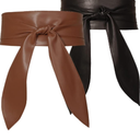 Earnda Womens Fashion Obi Belt Wrap Wide Cinch for Dress Solid Color Belts