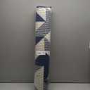 OLANLY Door Mat Indoor Entrance Washable 32x20, Odor-Free Low-Profile Front Back Geometric Doormat, Absorbent Resist Dirt Entry Carpet, Easy to Clean Sturdy Inside Floor Mats for Entryway, Blue