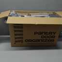 HomeBuddy Pantry Door Organizer - 6 Basket Over The Door Organizer, Sturdy Back of Door Storage Organizer with 3 Sets of Padded Hooks - Door Shelf for Kitchen, Bathroom, Wardrobe