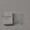 Momcozy Flange Insert 21mm Compatible with 24mm Flange/Shield of Most Pumps, Insert for Breast Pump Replacement Accessories, 4PCS 21mm (Transparent)