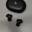 Beats Studio Buds + | True Wireless Noise Cancelling Earbuds, Enhanced Apple & Android Compatibility, Built-in Microphone, Sweat Resistant Bluetooth Headphones, Spatial Audio - Black/Gold