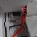 Rolanstar Bed Frame Twin Size with Charging Station and LED Lights, Upholstered Headboard with Storage Shelves, Heavy Duty Metal Slats, No Box Spring Need, Noise Free, Easy Assembly, White