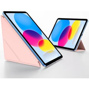 SMARTDEVIL Case for iPad 2022/2021/2020/2018 (11"/10.9"), Thin and Lightweight, 5 Standing Angles, Full Pencil 2 Support, Pink