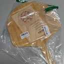 Mimiuo Natural Bamboo Pizza Peel - 12 Inch Wooden Pizza Spatula for Baking Homemade Pizza Bread and Cutting Fruit Vegs