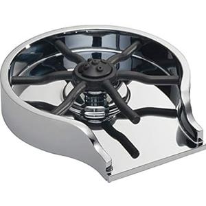 Delta Faucet Glass Rinser for Kitchen Sinks, Kitchen Sink Accessories, Bar Glass Rinser, Chrome GR150