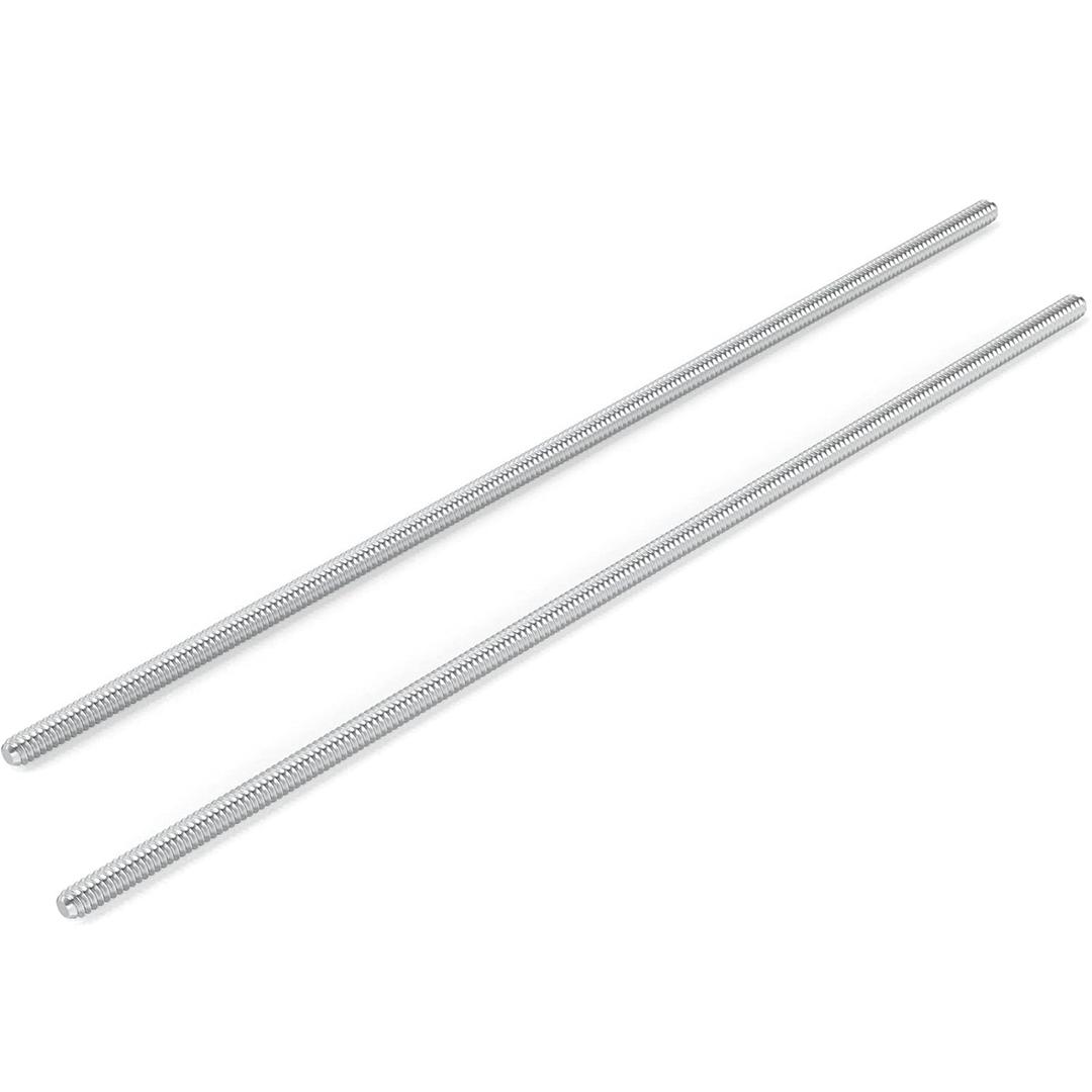 TAISHER 2PCS 304 Stainless Steel Fully Threaded Rod3/8"-16 Long Threaded Screw 12" Length Right Hand Threads