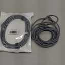 Basesailor USB C to Type C 60W Cable 15ft/2Pack,Power Delivery Fast Charging PD Charger Cord for MacBook,iPad Pro 10 10th Air 4 4th 5 5th Mini 6 6th Generation,Samsung Galaxy Z Flip Fold,Google Pixel (Gray)