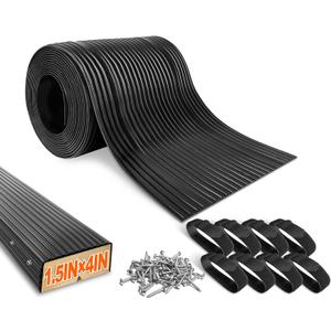 PE Waterproof Bunk Wrap Kit Roll Boat Trailer Bunk Carpet with Install Screw & Strap, Bunk Wrap for Boat Trailers Replacement Synthetic Bunk Cover for Loading & Unloading Boats
