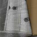 Wood Desk Organizer with Drawer, White Wooden Desktop Organizer, Tabletop Storage Organization Box for Countertop, Home Office Supplies (3 Drawer and Shelf)