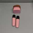 YLL Karaoke Machine for Kids, Portable Mini Speaker with 2 Wireless Microphones, Trendy Toys Birthday Gifts for Girls Ages 3, 4, 5, 6, 7, 8, 9, 10+ Years Old Toddler Singing Family Home Party (Rose)