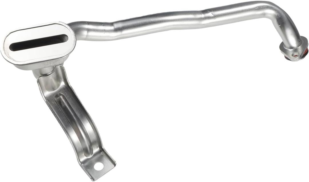 Engine Oil Pump Pickup Tube No.12558251 Oil Seal Hose for Chevrolet Camaro 1998-2002 for Pontiac Firebird 5.7L 1998-2002 Metal Silver Tone Auto Accessories