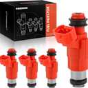A-Premium Fuel Injectors Compatible with Mitsubishi Mirage 1997 1998 1999 2000 2001 2002, Lancer 2002 2003, 1.8L 2.0L, Gas, Set of 4, Replace# 7319595