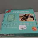 10X 30X Extra Large Magnifying Glass with Light and Stand,7-inch Lighted Magnifier,5 Color Modes Stepless Dimmable,Rectangle Hands-Free Magnifying Glass Desk Lamp for Reading Craft Hobby Close Work