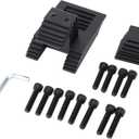 6Pcs Anti Slip Mattress Gasket, Adjustable Carbon Steel Thickened Anti Slip Anti Scratch Mattress Baffle Easy to Install Baffle Mattress Retainer Bar for Most Bed Frames